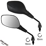 A-pro Rearview Mirrors Scooter M10 Motorcycle Motorbike...