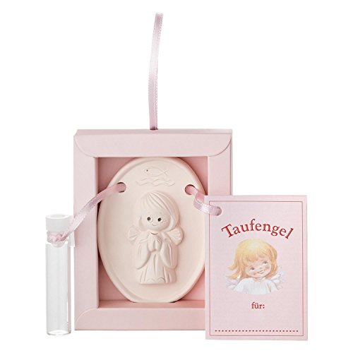 Taufgeschenk Taufengel mit Weihwasser – Fläschchen für Mädchen - 2