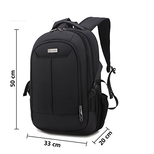 Limirror Laptop Rucksack Notebook Rucksack Schulrucksack Unisex Rucksack - 4