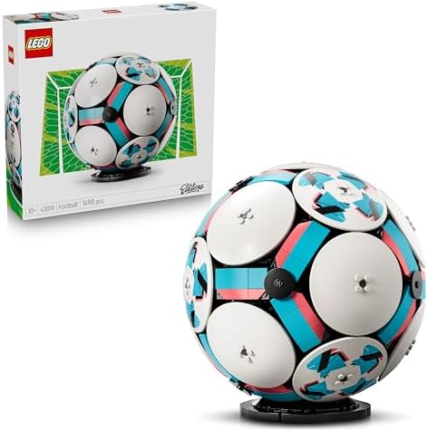 LEGO Editions Football Toy - 3D Display Model Kit w/Interactive Miniature Stadium - Birthday Gift for 10+ Year Old Boys, Girls & Adult Sports Fans - 43019