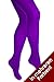 Produktbild Thetru Damen-Strumpfhosen in lila | Größe L/XL | Blickdichte-Strumpfhosen für Karneval und Fasching (lila)