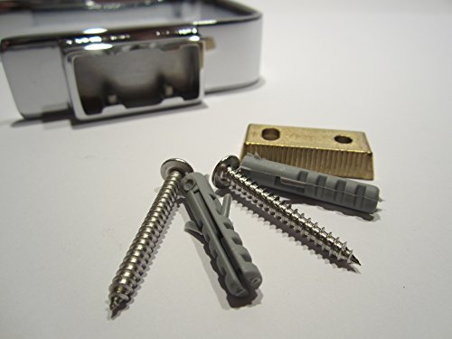 Nero Loft Design Bad Accessoires modern Messing Chrom Wand Handtuchhalter - 2