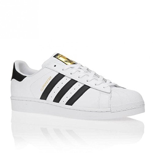 Preisvergleich Produktbild adidas Originals Superstar, Herren Sneakers , schwarz - schwarz - Größe: 43