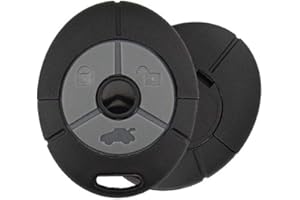 GENERIC FOBTRONICS Replacement For Rover MG TF ZR ZS 25 45 Streetwise 3 Button Remote Key Fob Shell Case A19