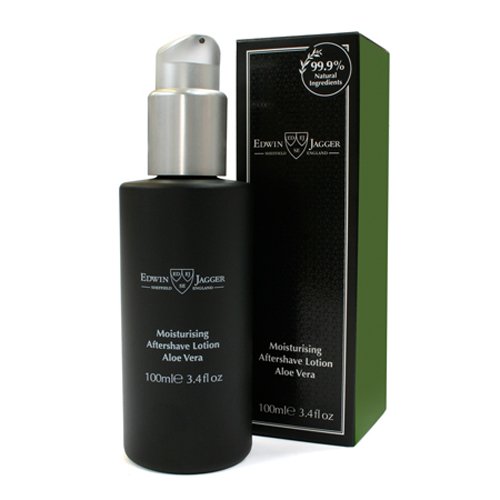Edwin Jagger 99.9% Natural Moisturising Aftershave Lotion (aloe Vera) 100ml Aslav