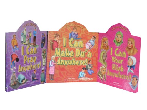 Yasmin Ibrahim I Can Series…3 Books Collection Set. (I can wear Hijab anywhere!, I can make du’a anywhere! & I can pray anywhere!).