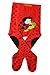 Weri Spezials Baby-Unisex ABS Terry Sole Anti Non Slip Ladybug Tights 12-18 Months Red