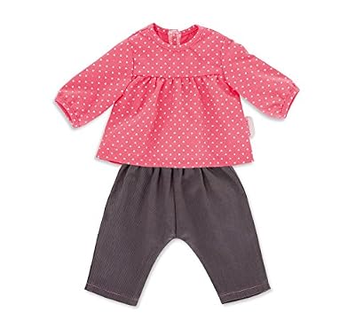 Corolle - DMN11 - Blouse framboise et jean pour poupon 36 cm
