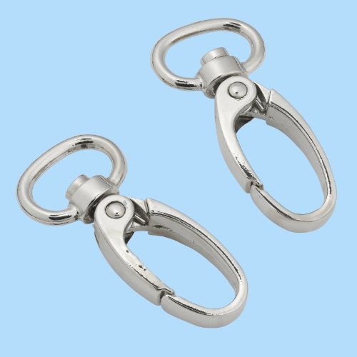 Karabiner-Haken 15mm Schlaufe, Btl. a 2 St.