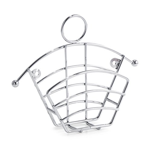 Zeller 24866 Filtertütenhalter 24 x 6 x 19 cm, Chrom