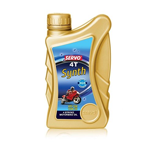 Servo 4T Synth Bike Engine Oil 10W-30 (Drain Period Of Upto 10,000 kms) RS.499 (29.00% Off) - Amazon