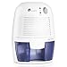 Produktbild Entfeuchter, Houzetek Mini Elektrischer Luftentfeuchter 500ml Leise Raumentfeuchter tragbare Dehumidifier Air Dry Feuchtigkeitsentzugfähigkeit Weiß