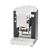 Fácil de limpiar. Faber - Slot - Máquina de café de monodosis de papel Ese 44 mm, inoxidable, color negro