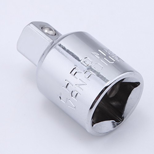 Adapter für Knarrenschlüssel, 4 1/4 3/8 1/2 Drive Socket Adapter Konverter Reduzierstück Air Impact Steckschlüssel Adapter Hand Werkzeug Set - 4