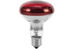 Omnilux R80 – Lampadina, 230 V, 60 W, E-27, colore: rosso