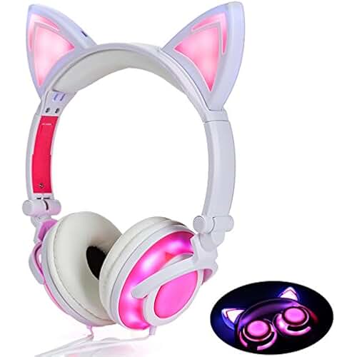 Pink Cat Headphones Amazon at Annie Blackman blog