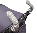 Choopie City Grips Pushchair Double Handlebar Grip Covers/Protectors - Grey Andy Dots (1 Pair)