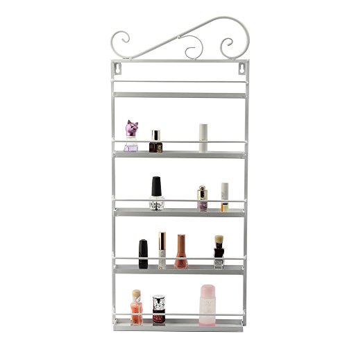 Dazone Wandregal Nagellackständer Regal mit 5 Etagen für Lippenstift Auslage Gestell - 4