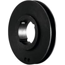 Poulie En Fonte 95mm X 19.05mm - Type SPA, Simple Gorge, Moyeu Amovible