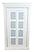 Produktbild Orientalischer Grosser Schrank Kleiderschrank BAB 189cm hoch | Marokkanischer Vintage Dielenschrank schmal | Orientalische Schränke aus Holz massiv für den Flur, Schlafzimmer, Wohnzimmer oder Bad