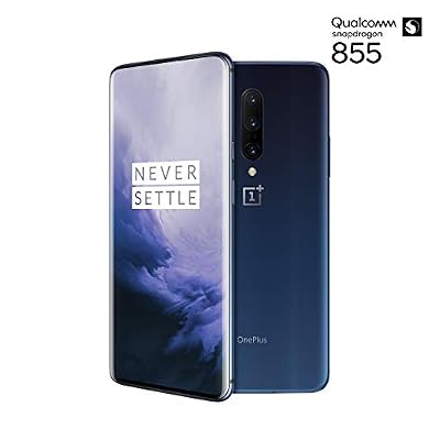 OnePlus 7 Pro - Smartphone Débloqué 4G (Ecran: 6,67 pouces - 8Go Ram - 256Go Stockage) Nebula Blue [Version française]