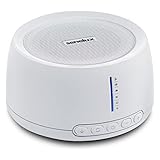 White Noise Machine, Senelux 30 Natural Sounds Therapy Timer Settings Portable Sound Machine Ideal For Kids & Adult Bedroom Home Office Travel, With Usb Cable Earphone Jack