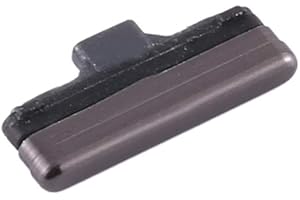 GENERALE (N.1 TASTO ESTERNI LATERALE NERO) compatibile con SAMSUNG Galaxy A80 A805F SM-A805F COME SOSTITUZIONE TASTINO ACCENSIONE ON OFF O PULSANTE ESTERNO + O - VOLUME