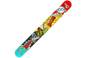 PRO ELITE COMPLEMENTOS DE PADEL Protector Pala de Padel | CÓMIC | Textura Rugosa| Autoadhesivo | Evita Golpes y Rayaduras, Tecnología de Absorción de Impactos | Pro Elite | 36,2cm x 5,3cm x 0,6cm