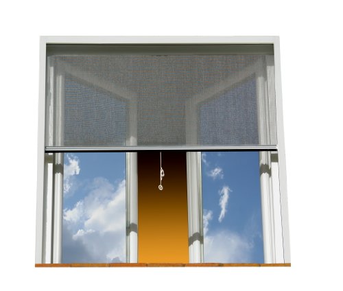 1,5m² INSEKTENSCHUTZNETZ Moskitonetz Fliegennetz Netzabdeckung (Meterware) (Weiß, 150cm Breite) - 5