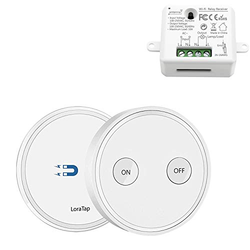 Interruttore Wireless Con Telecomando - Controllo Luci A Distanza Fino A 50m, Facile Installazione - Foto 10