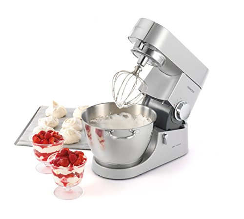 Kenwood Chef Titanium KMC050 Küchenmaschine, 1.400 W, 4,6 l Füllmenge, 4-teiliges Patisserie-Set, 1,6 l ThermoResist Glas-Mixaufsatz - 9