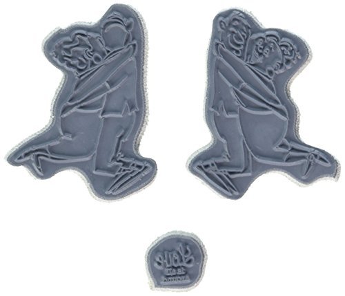 Art Impressions Love Spinners Cling Rubber Stamp, 7 by 4 by Art Impressions