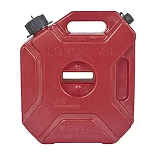 Spidy Moto Fuel Mate 5L Plastic Jerry Can, 10x6x3 Inches