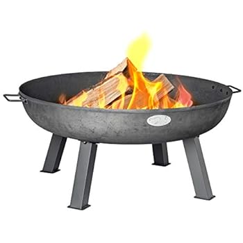 Landmann 25282 Barrone Fire Pit With Weatherproof Cover Amazon Co