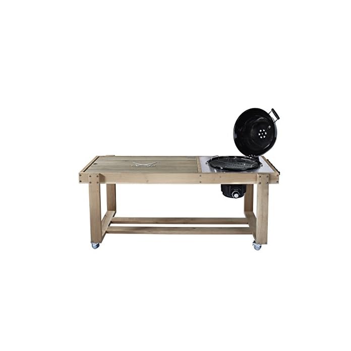 Rsle 13531 Holzkohle Kugelgrill Nummer 1 F50 Air Sansibar Deluxe Edition Schwarz 223 X 90 X 120 Cm