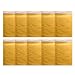 Produktbild 10Pcs Kraft Bubble Envelopes Padded Mailers Shipping Self-Seal Bags Yellow
