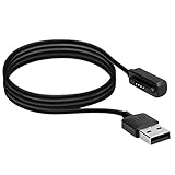 ✔FRIENDLY TIGHT CONNECTION DESIGN - Dieses Ladekabel im Marker ist nicht lose für Ihre Uhr. Sie sind robust und fallen nicht heraus. Aus diesem Grund haben wir ein dichtes Verbindungsdesign gewählt, mit dem das Ladegerät für eine zuverlässige Aufladung an Ort und Stelle bleibt