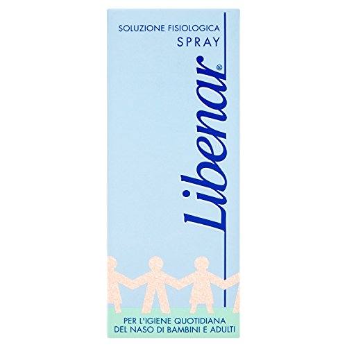 Libenar Linea Pulizia e Salute del Naso Soluzione Fisiologica Spray, 40 ml