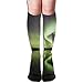 Produktbild Rundafuwu Unisex Yellowknife Aurora Tree Long Outdoor Sockens Knee High Casual Socken 50CM