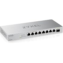 Switch Zyxel 8 Ports PoE++ 2.5G - 10G SFP+, Silencieux, Pour Gaming Et NAS
