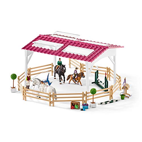 Schleich 42389 - Reitschule mit Reiterinnen und Pferden - 2