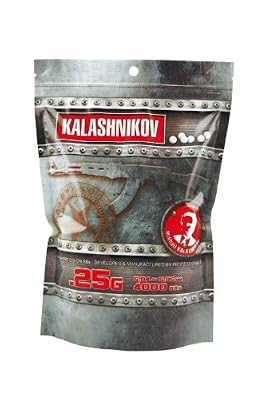 KALASHNIKOV Swiss Arms Kalashnikov Billes Sac de 4000BB's 0,25 Gr
