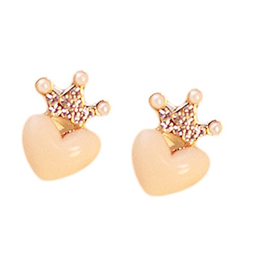 Hosaire-1x-Beauty-Nice-Newest-Sweet-Korean-Fashion-Lady-Girls-Rhinestone-Crown-Love-Heart-Stud-Earrings-Pin