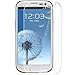 Produktbild Saxonia Displayschutzfolie Samsung Galaxy S3 Schutzfolie Screen Protector Folie für das Display, Kristallklar (klar) in bester Qualität inkl. Mikrofasertuch