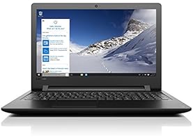 Lenovo ideapad 110 39,62cm (15,6 Zoll HD Glare) Notebook (Intel Core i3-6100U, 8GB RAM, 1TB HDD, Intel HD Grafik 520, DVD-Brenner, Windows 10 Home) schwarz