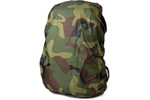 WLDOCA Housse de Pluie Sac à Dos extérieur Housse étanche Camouflage Sac étanche Motif numérique Housse Anti-poussière 8-80L