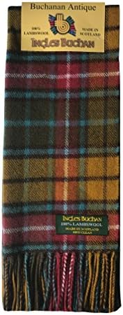 Pure Lambswool Clan Tartan Scarf Made In Scotland (Taylor)