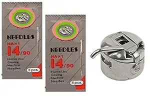 Zenith Organ Steel Needles NO HA 14, 2 Packs, 10-Pieces