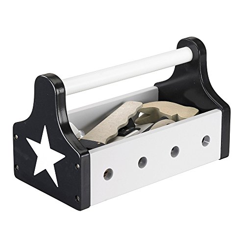 Preisvergleich Produktbild Kids Concept 412613 Werkzeugkiste Star, schwarz