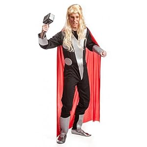 Disfraz tipo Thor. Talla 52 de hombre. Incluye Mono y Capa.